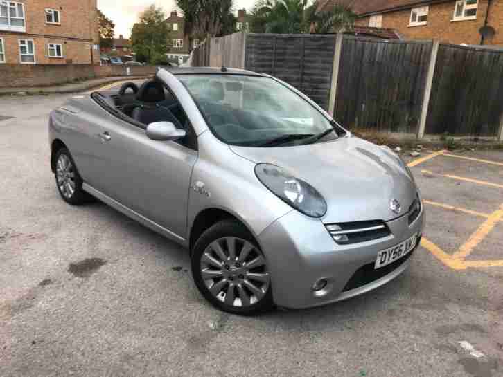 2006 56 Nissan Micra C+C 1.6 ESSENZA CONVERTIBLE LOW MILEAGE 2 LADY OWNERS