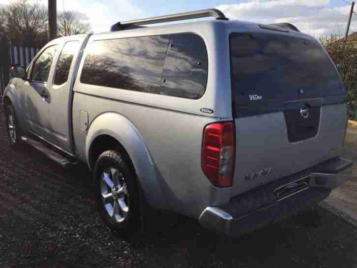 2006 56 Nissan Navara outlaw king cab snug top 83,000 no vat 4x4 pick up truck