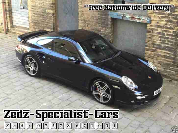 2006 56 Porsche 911 997 3.6 Twin Turbo Tiptronic Basalt Black 630 bhp, Px, Swap