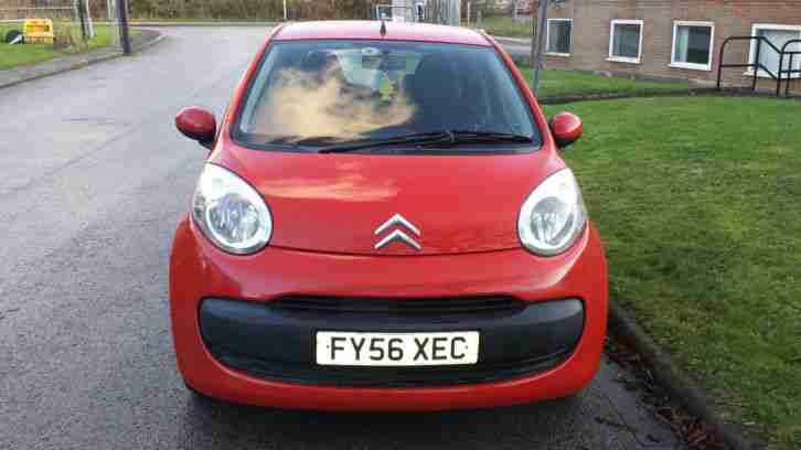 2006 56 REG CITROEN C1 RHYTHM 1.0 5 DOOR RED