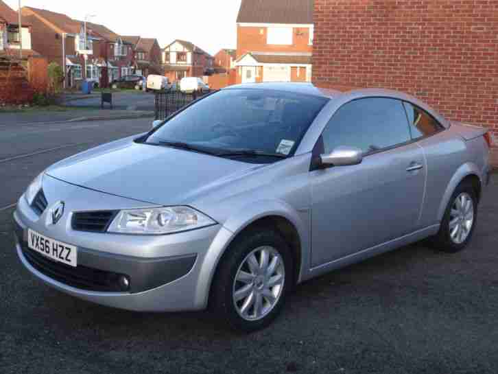 2006 56 REG RENAULT MEGANE CONVERTIBLE CABRIOLET TWIN TOP 1.6