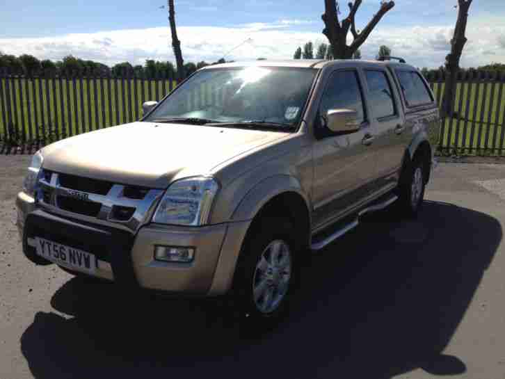 2006 56 Reg ISUZU RODEO DENVER MAX 4X4 Double Cab Pick Up, with hardtop / canopy