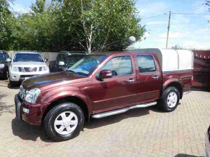 2006 56 Reg Isuzu Rodeo 2.5 TD Denver Max Manual