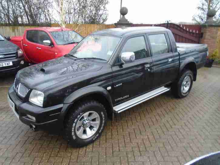 2006 56 Reg Mitsubishi L200 2.5TD ( lth ) Crewcab Pick-Up Trojan