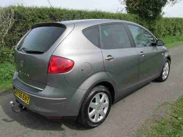 2006 56 SEAT ALTEA 1.9 TDI DIESEL STYLANCE 5 DOOR SILVER 84,000 MILES!