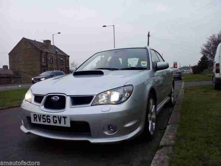 2006 56 SUBARU IMPREZA WRX SILVER 226 BHP AWD HPi Clear MOT V5 Present PSH