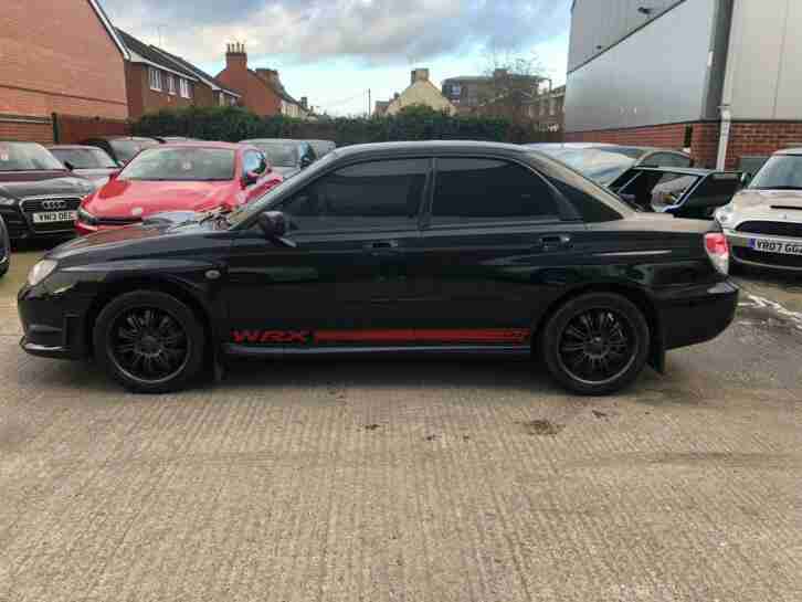 2006 56 Subaru Impreza 2.5 WRX Type UK 4dr Petrol PRODRIVE BODY PACK Black