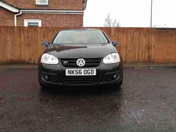 2006 (56) VOLKSWAGEN GOLF 2.0 GT TDI 140 BLACK NO RESERVE