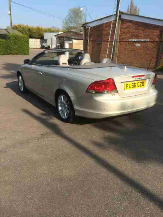 2006 56 VOLVO C70 2.4 SE Convertible LIGHT GOLD Metallic with Full Leather