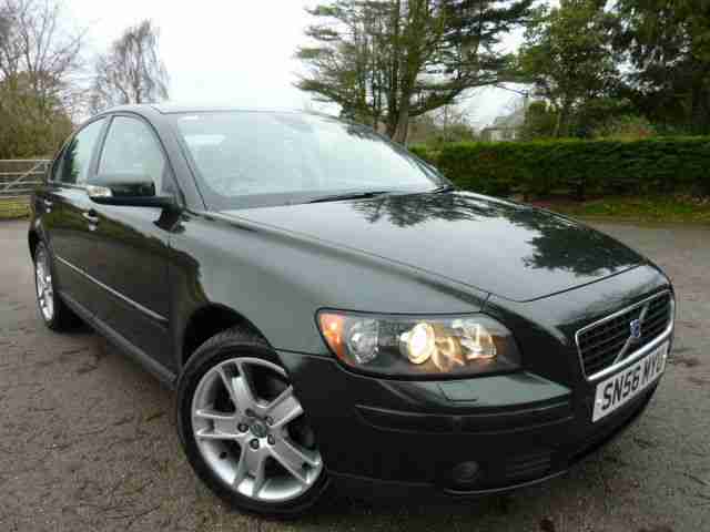 2006 56 VOLVO S40 2.4i SE GEARTRONIC AUTOMATIC, GREEN METALLIC