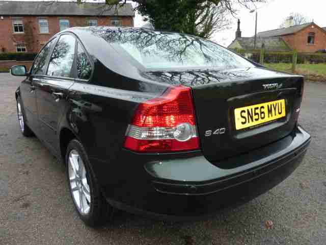 2006 56 VOLVO S40 2.4i SE GEARTRONIC AUTOMATIC, GREEN METALLIC