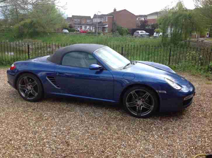 2006 / 56 plate Porsche Boxster 2.7 cobalt blue, *Low reserve*