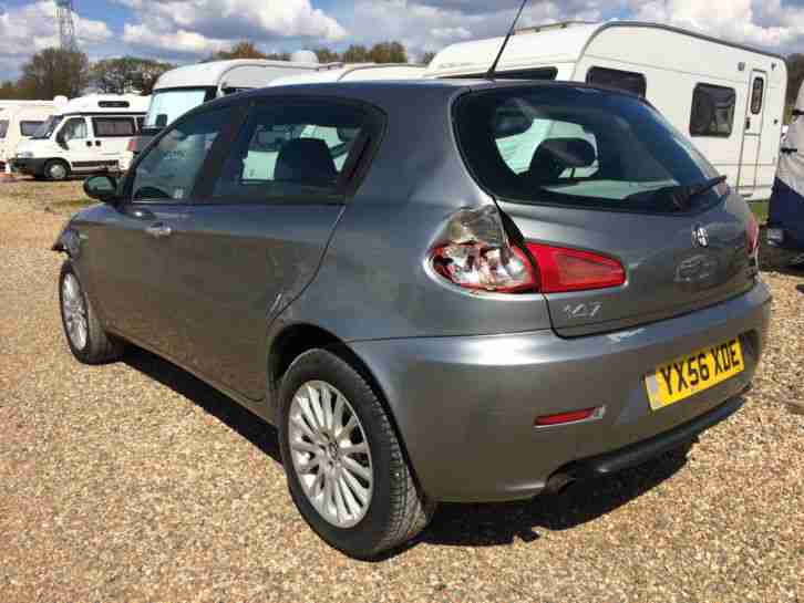 2006 ALFA ROMEO 147 T SPARK LUSSO GREY SALVAGE DAMAGED REPAIR cat D