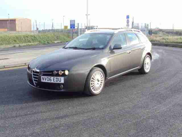2006 ALFA ROMEO 159 LUSSO JTDM S-WAGON GREY 2.4 DIESEL 6 SPEED MANUAL FSH