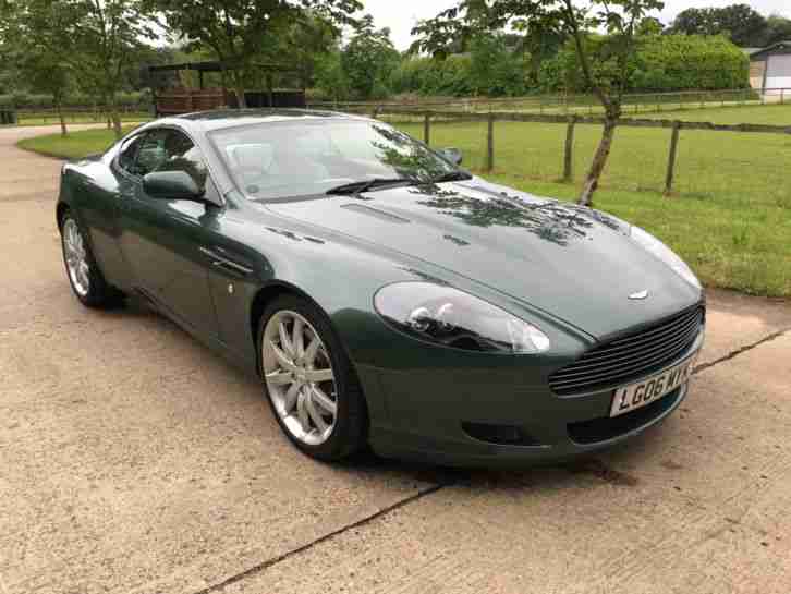 2006 ASTON MARTIN DB9 MANUAL RACING GREEN/MAGNOLIA 32K MILES FASMSH VERY NICE