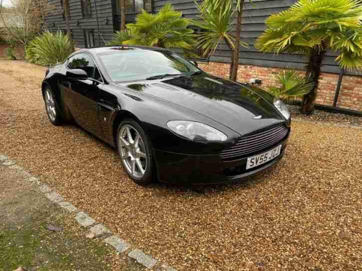 2006 ASTON MARTIN V8 VANTAGE ONYX BLACK BLACK 48K MILES FAMSH GREAT VALUE