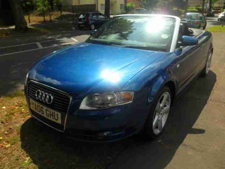 2006 AUDI A4 CONVERTIBLE 1.8T , 18 Inch Alloys, Leather Heated Seats