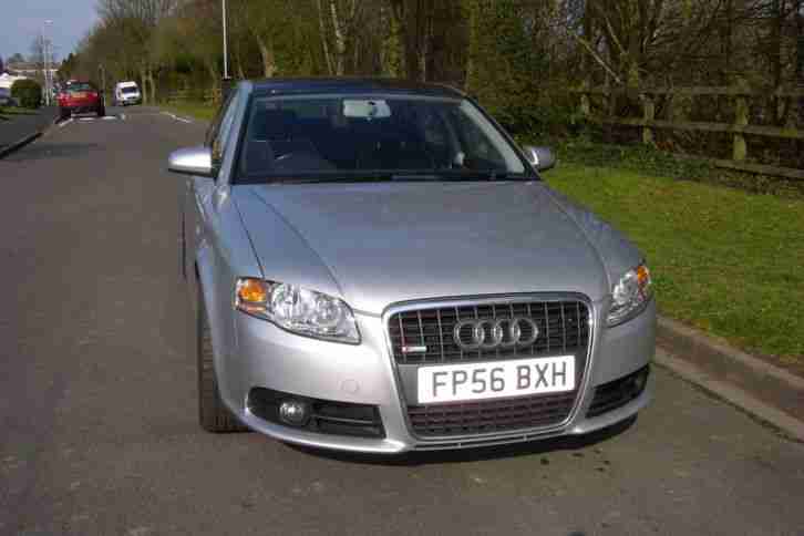 2006 AUDI A4 S LINE TDI 170 SILVER low 79k miles