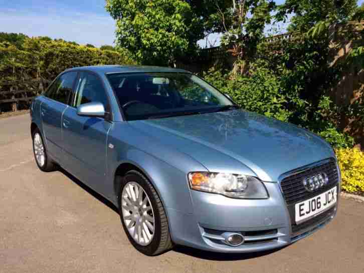 2006 A4 SE 2.0 T FSI AUTO BLUE TFSI