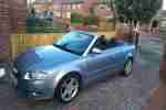 2006 A4 SPORT TDI 140 SILVER CABRIOLET