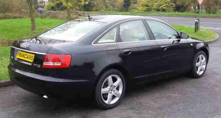 2006 AUDI A6 3.0 TDI QUATTRO SE AUTO, CREAM LEATHER, SAT NAV, FSH, CRUISE