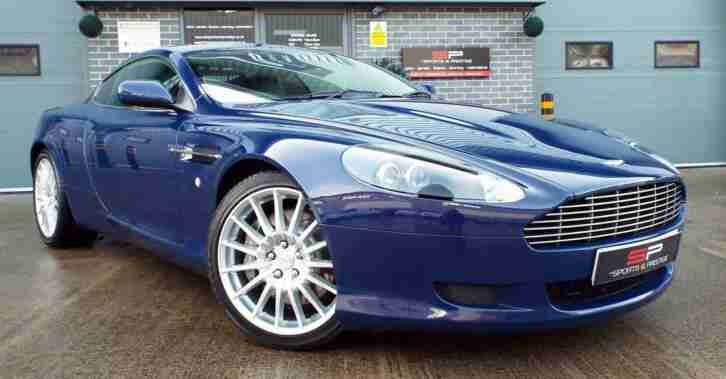 2006 Aston Martin DB9 Coupe 5.9 V12 Special Order Monaco Blue