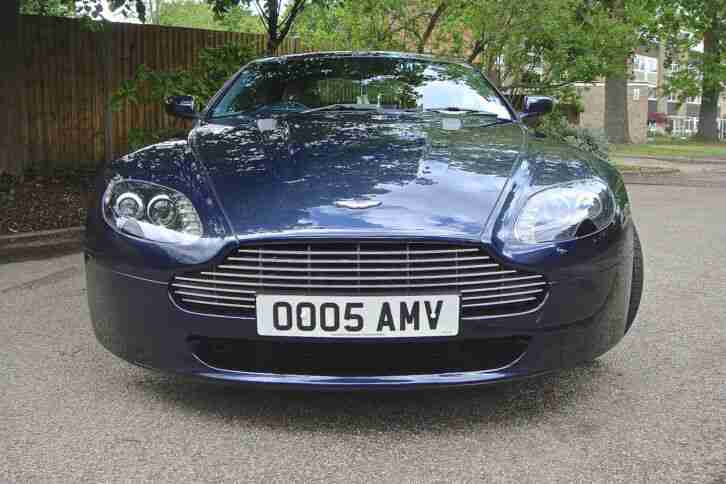 2006 Aston Martin Vantage with AMV number plate