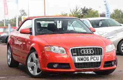 2006 Audi A4 1.8 T S-Line Petrol Red Manual