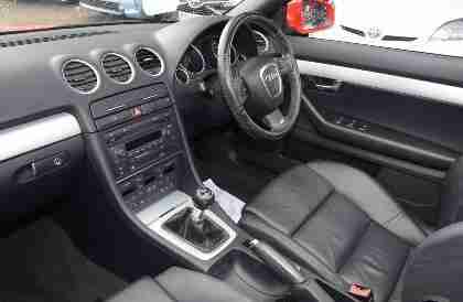 2006 Audi A4 1.8 T S-Line Petrol Red Manual