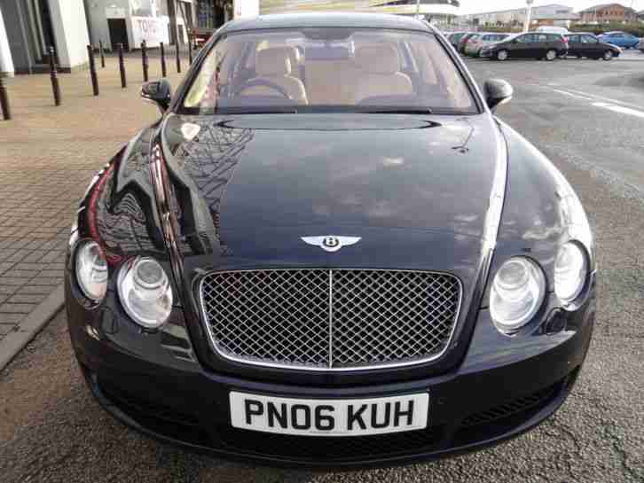2006 BENTLEY CONTINENTAL FLYING SPUR BLUE 4 DOOR ONLY 1 PREVIOUS OWNER STUNNING