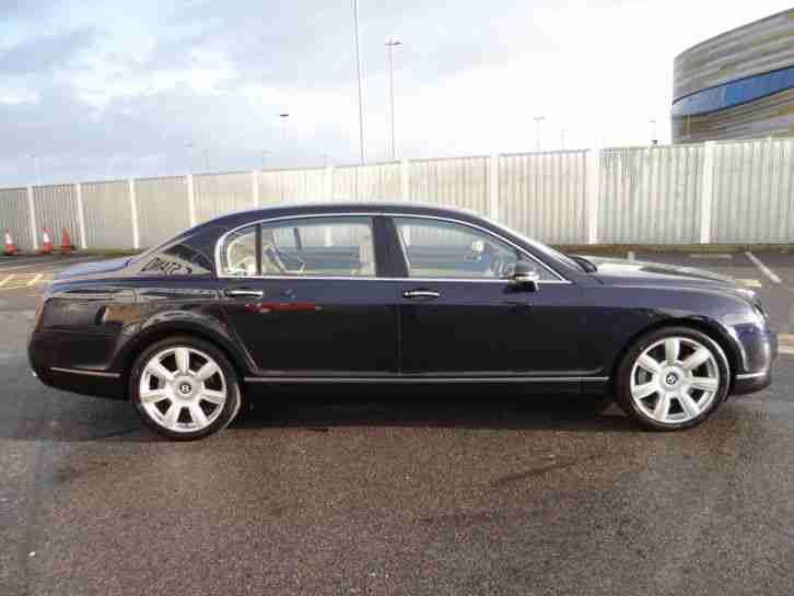 2006 BENTLEY CONTINENTAL FLYING SPUR BLUE 4 DOOR ONLY 1 PREVIOUS OWNER STUNNING