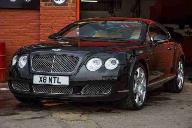 2006 BENTLEY CONTINENTAL GT 6.0 TWIN TURBO AUTO BLACK