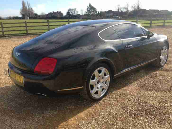 2006 BENTLEY CONTINENTAL GT MULLINER 38K FBSH BLACK