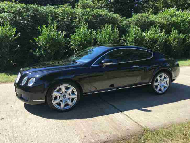 2006 BENTLEY CONTINENTAL GT MULLINER BLACK/BLACK 50,400 MLS FULL SERVICE HISTORY