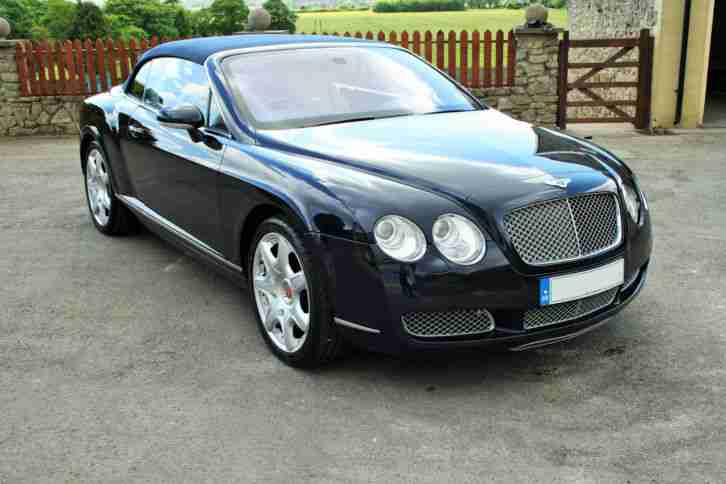 2006 CONTINENTAL GTC AUTO BLUE, ONLY