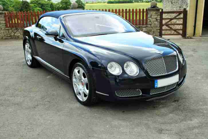 2006 BENTLEY CONTINENTAL GTC AUTO BLUE, ONLY 37,000 MILES