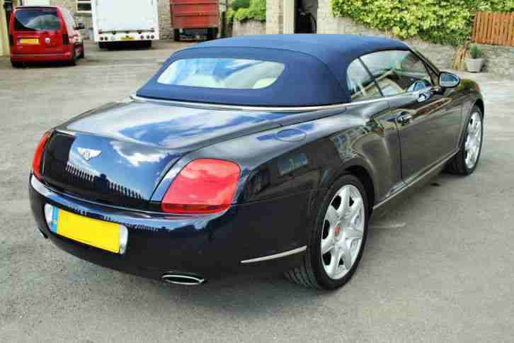 2006 BENTLEY CONTINENTAL GTC AUTO BLUE, ONLY 37,000 MILES