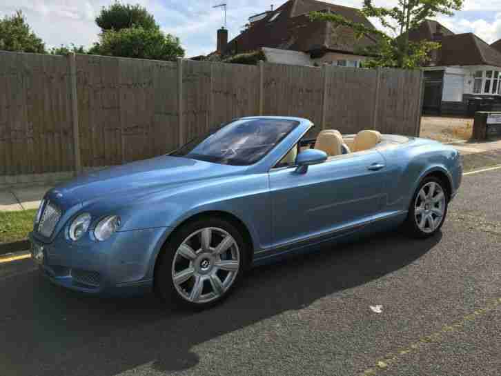 2006 BENTLEY CONTINENTAL GTC AUTO SILVER