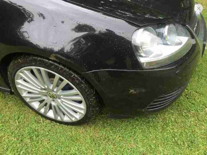 2006 BLACK VW GOLF R32 3.2 CAT C STOLEN RECOVERED DAMAGED SALVAGE EASY REPAIR