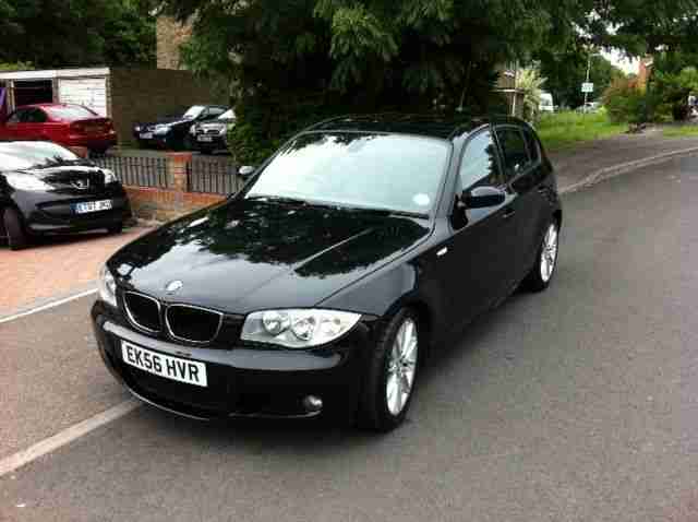 2006 BMW 118D M SPORT BLACK 12 months MOT 6 months Tax