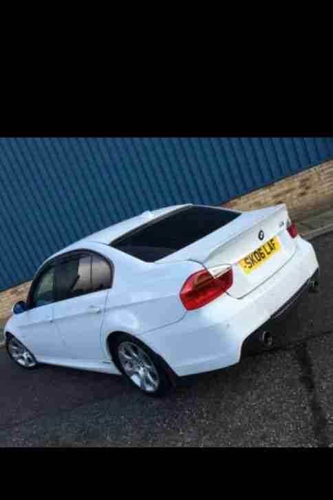 2006 BMW 318 2.0D M-Sport *White* Full 335D Replica, FULL MOT, Stunning Car