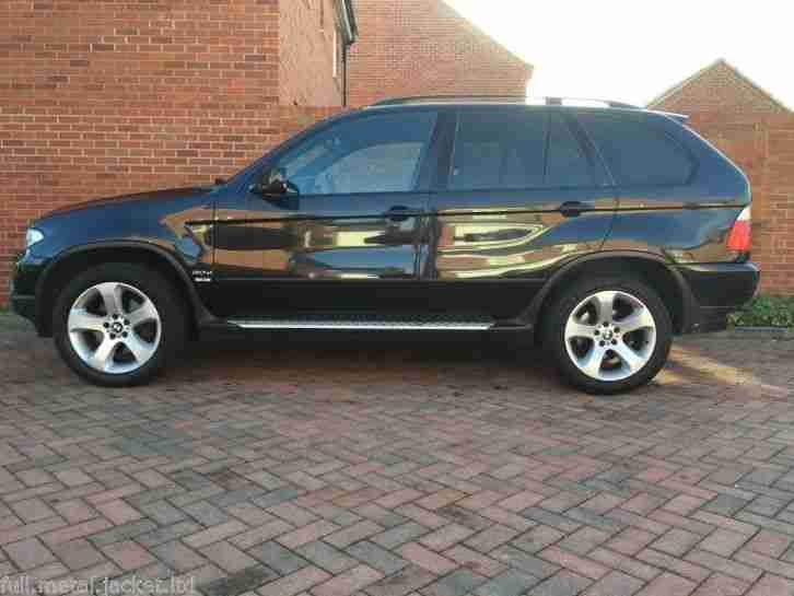 2006 BMW X5 3.0 Sport D Auto Black Diesel 4x4 Towbar Leather MOT Facelift VGC