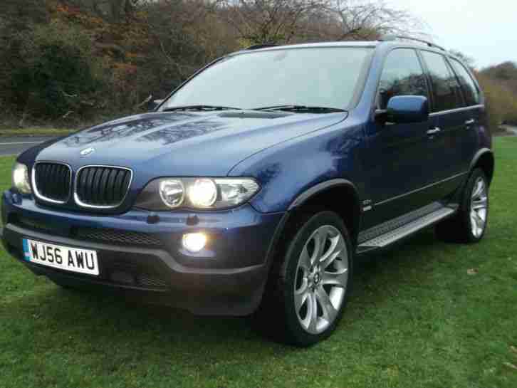 2006 BMW X5 D SPORT EDITION AUTO BLUE