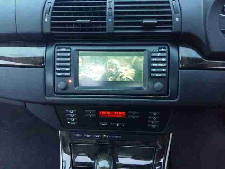 2006 BMW X5 SPORT EXCLUSIVE AUTO BLACK PANORAMIC ROOF TV SATNAV GAS CONVERTED