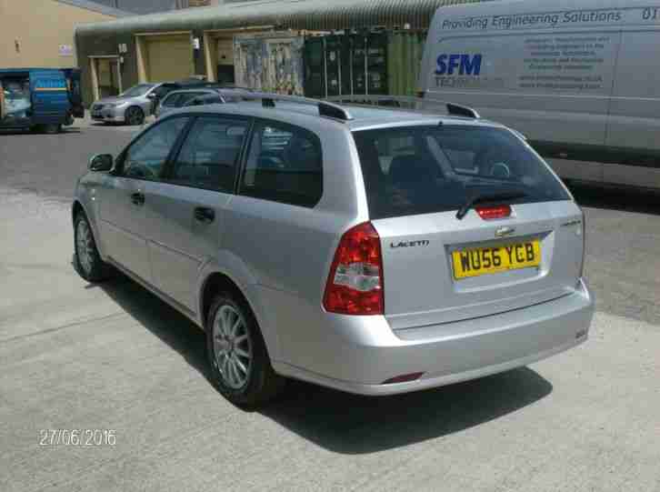2006 CHEVROLET LACETTI SX 1.6 16V ESTATE,50,000 MILES, SERVICE HISTORY, SILVER