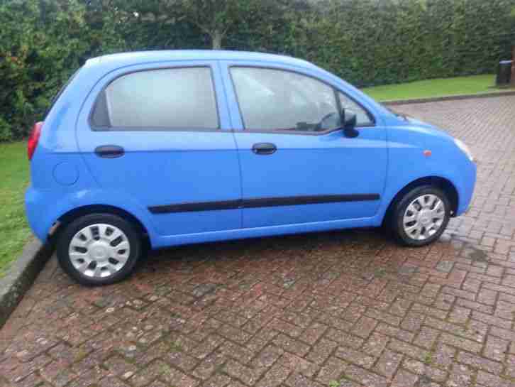 2006 CHEVROLET MATIZ S BLUE