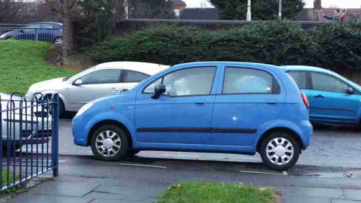 2006 CHEVROLET MATIZ SE AUTO BLUE