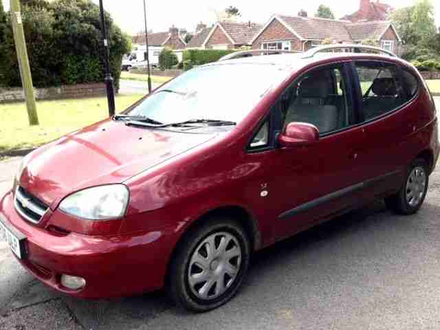 2006 CHEVROLET TACUMA SX RED