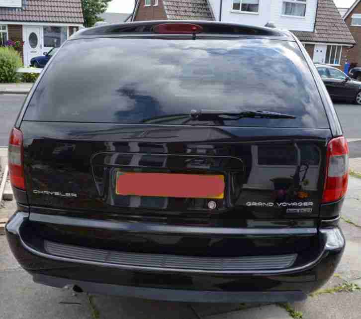 2006 CHRYSLER GRAND VOYAGER LX AUTO BLACK
