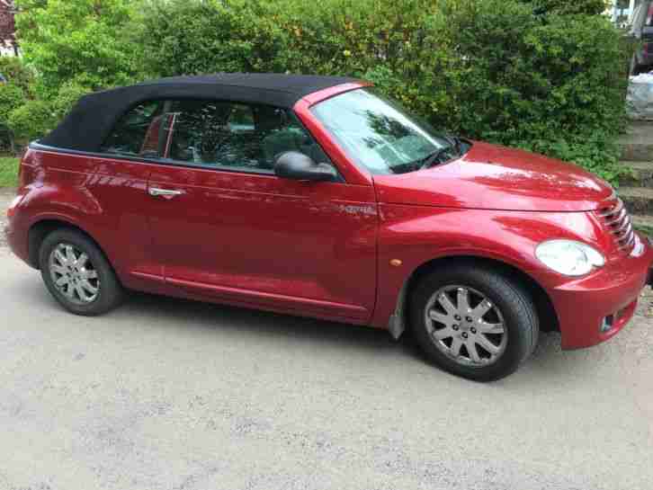 2006 PT CRUISER LIMITED A RED